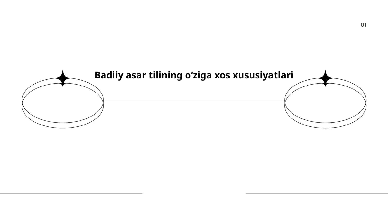 Badiiy asar tilining o‘ziga xos xususiyatlari