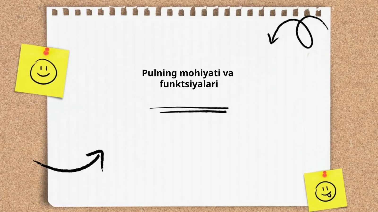Pulning mohiyati va funktsiyalari