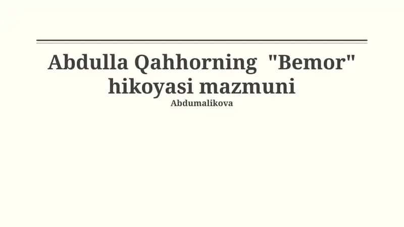 Bemor