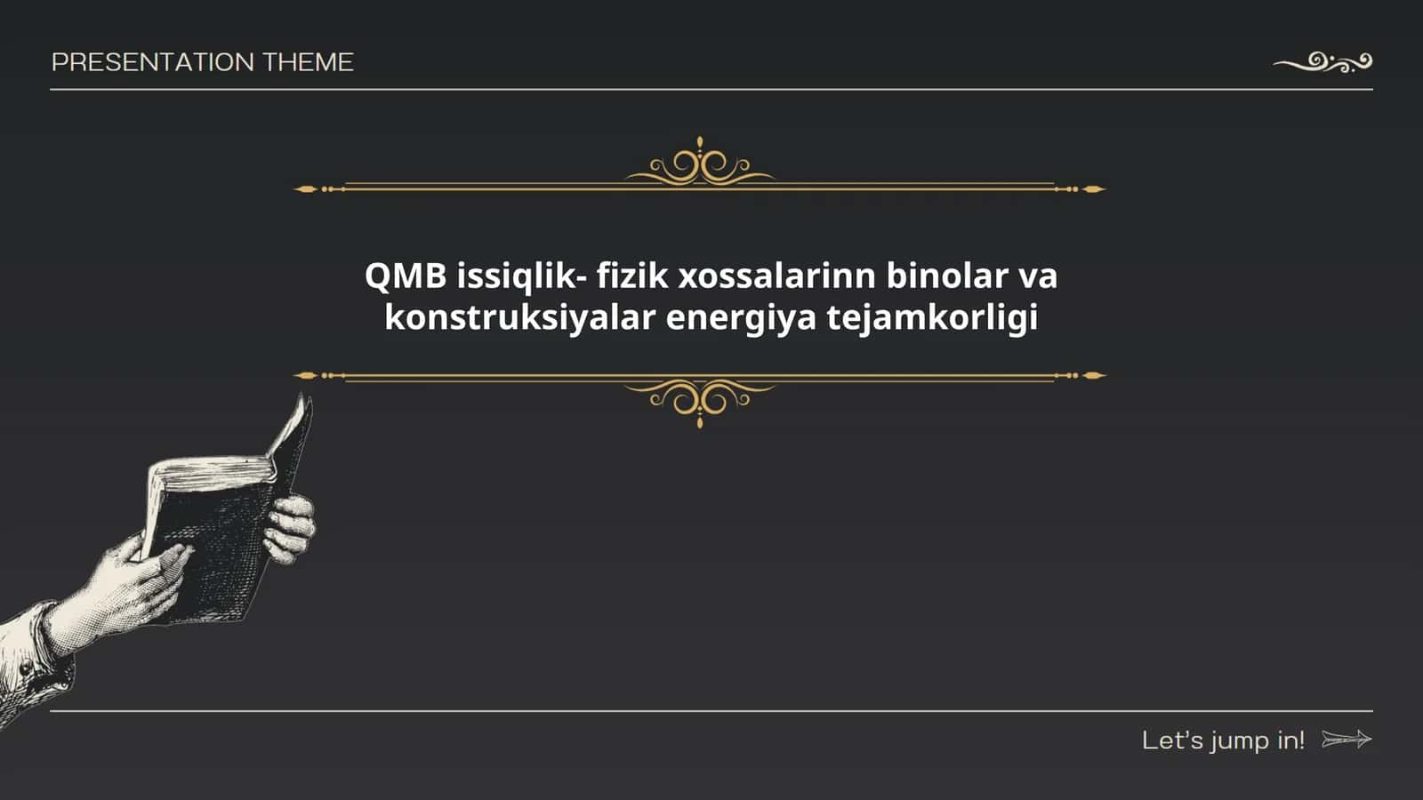 QMB issiqlik- fizik xossalarinn binolar va konstruksiyalar energiya tejamkorligi