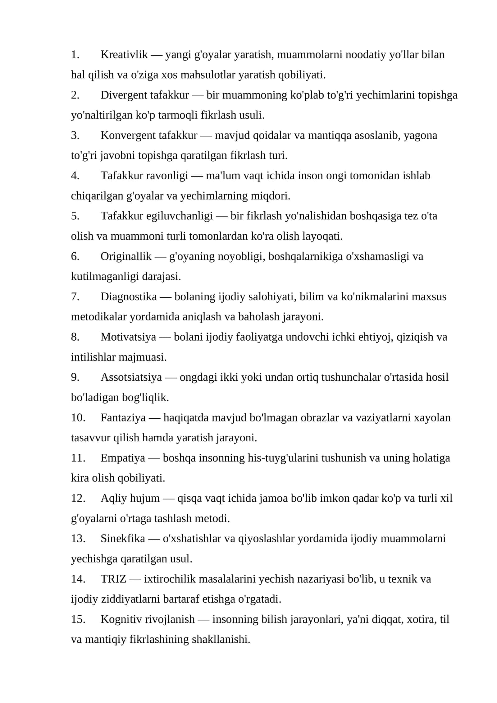 Kreativlik