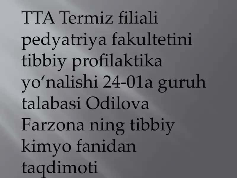 Kolloid sistemalar va Dializyo'li