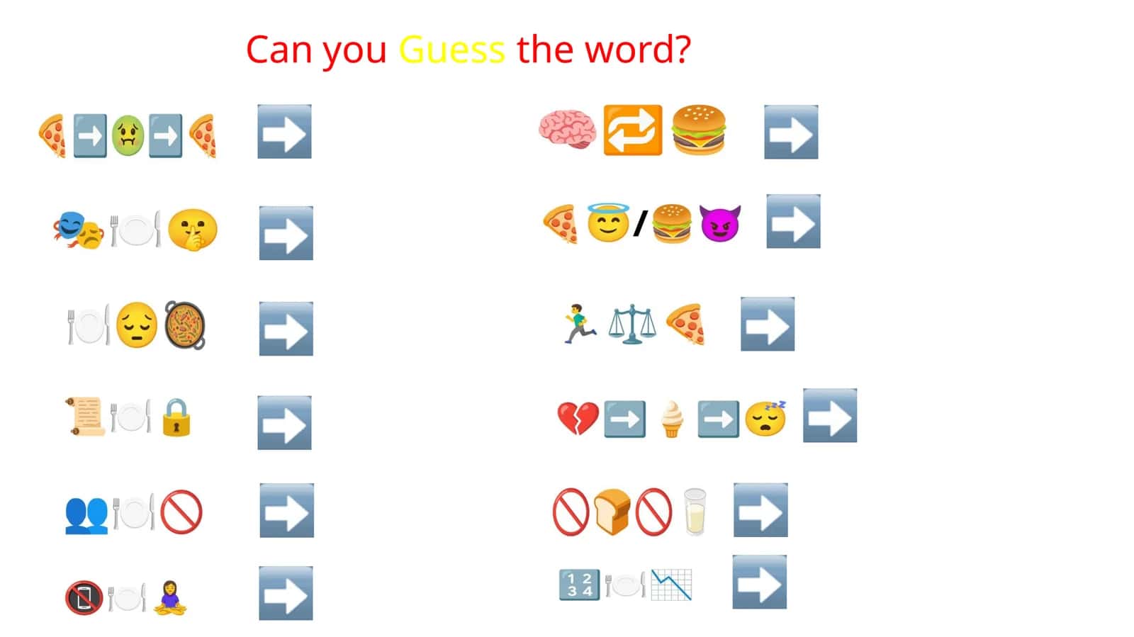 CanyouGuessthe word?