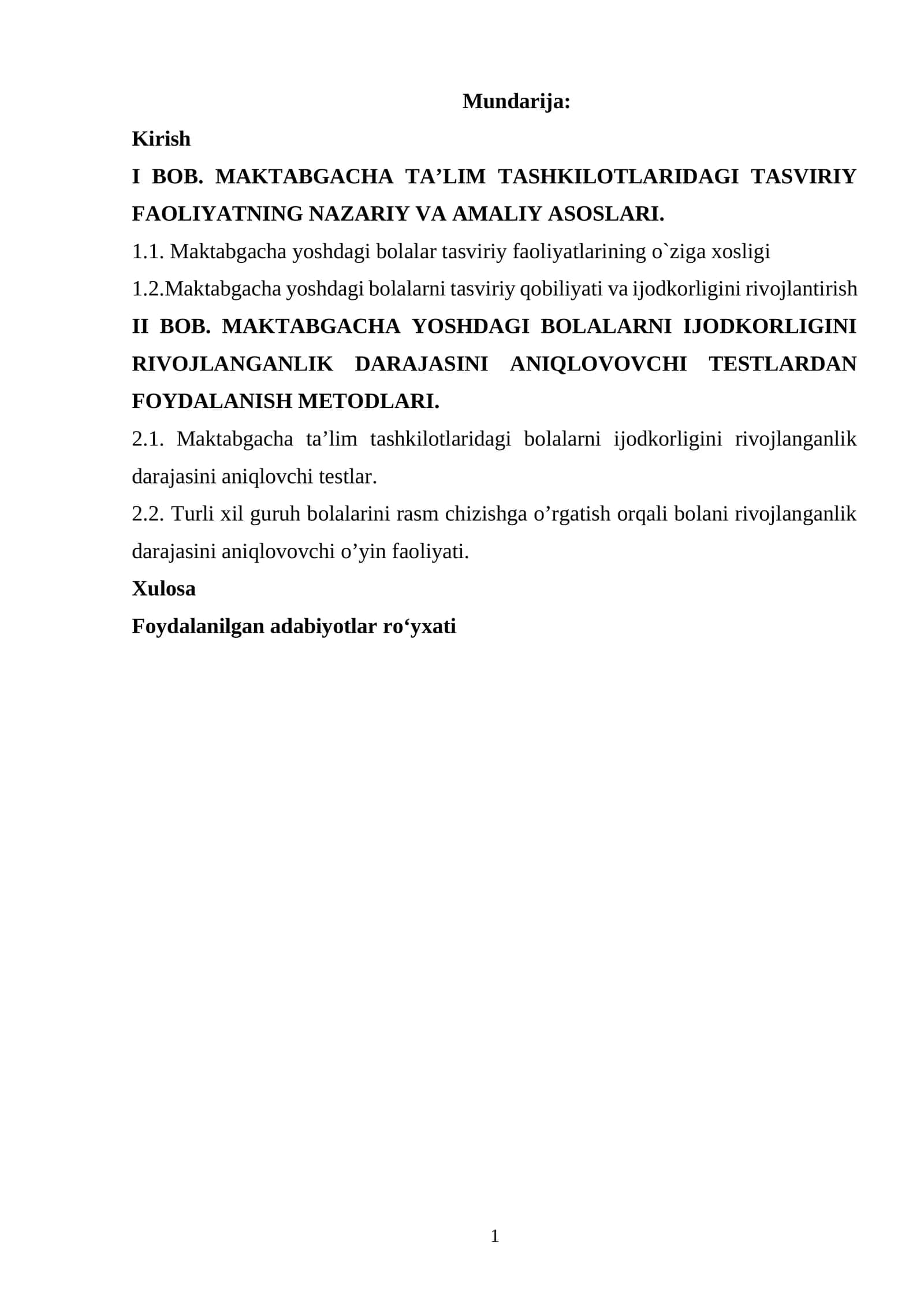 MAKTABGACHA TA’LIM TASHKILOTLARIDAGI TASVIRIY FAOLIYATNING NAZARIY VA AMALIY ASOSLARI