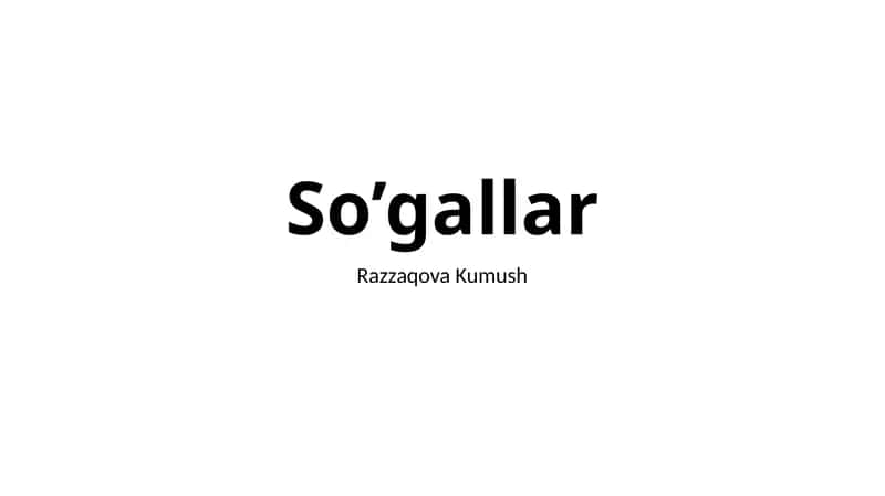 So’gallar