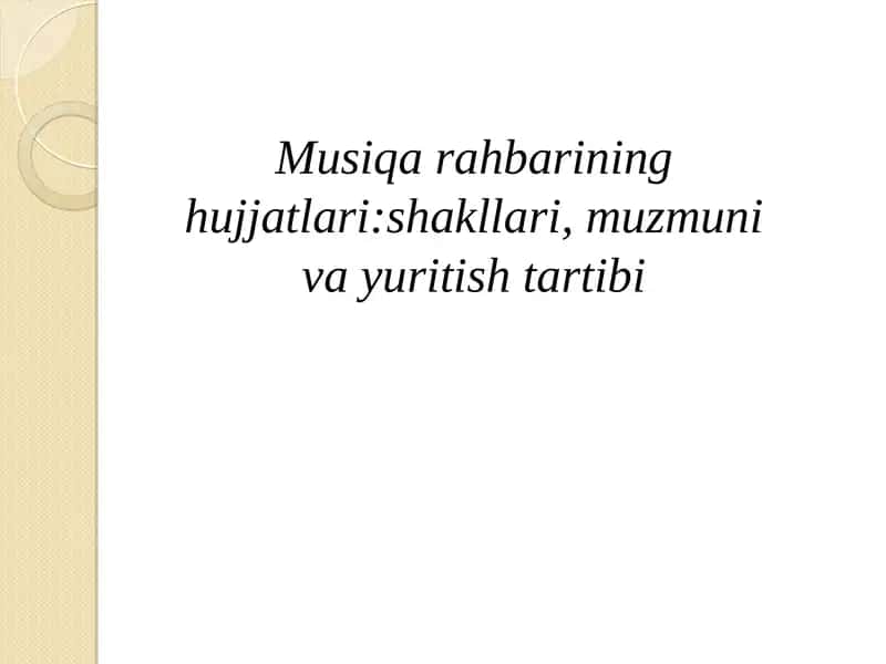 Bolalarni o‘zbek xalq cholg‘u asboblarini o'rgatish
