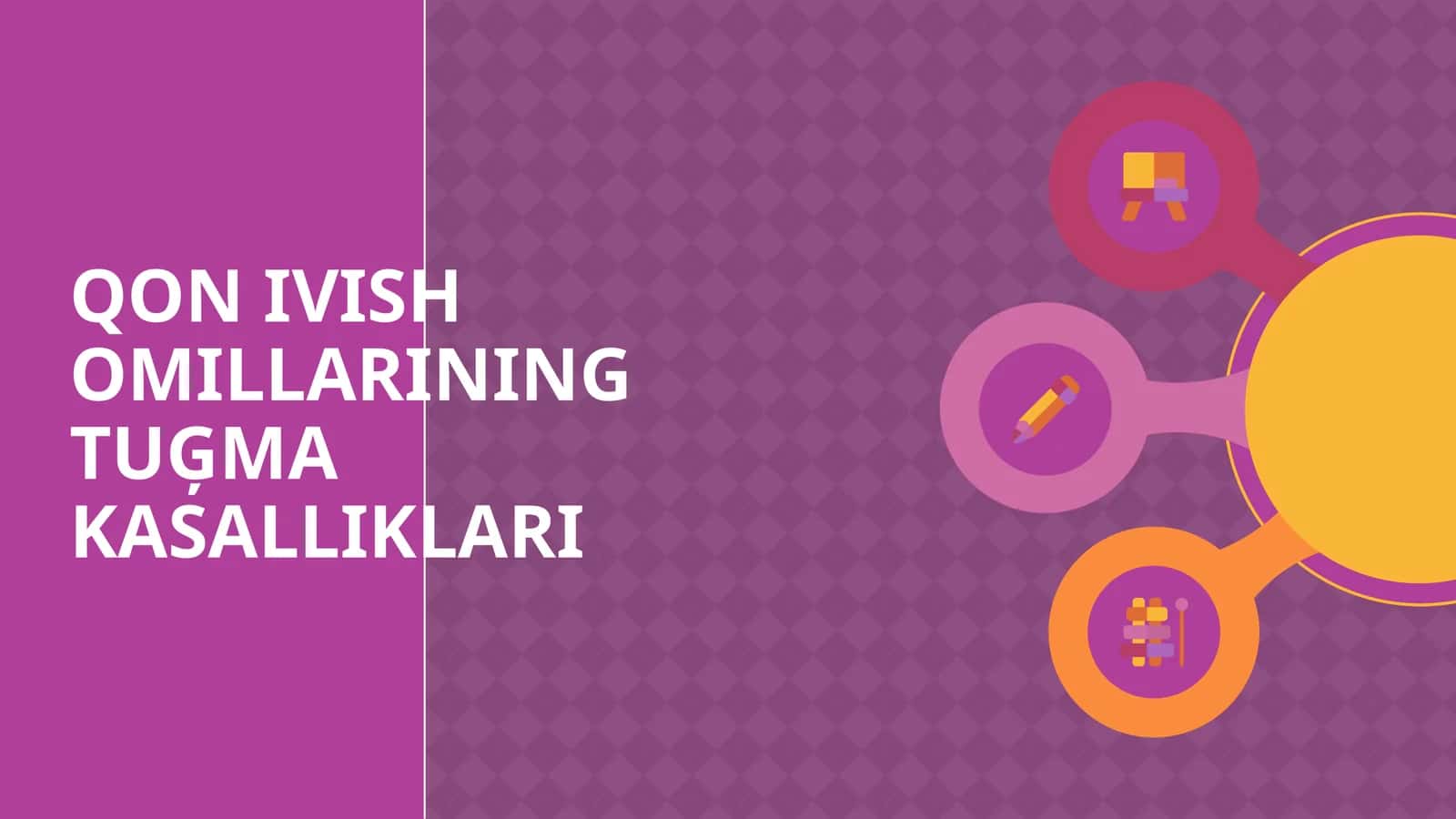 Qon ivish omillarining tuģma kasalliklari