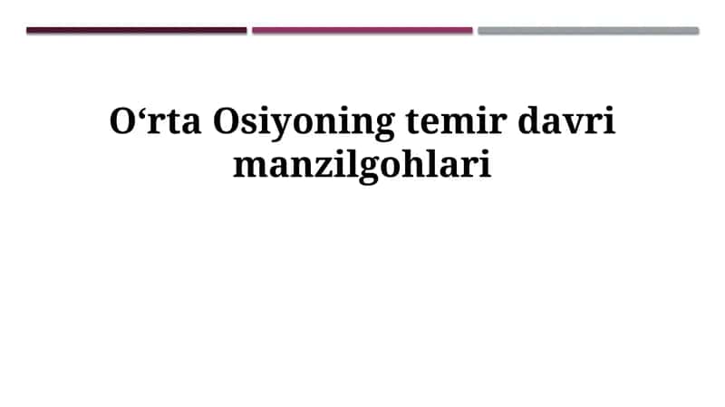 Qirishing temir davri manzilgohi