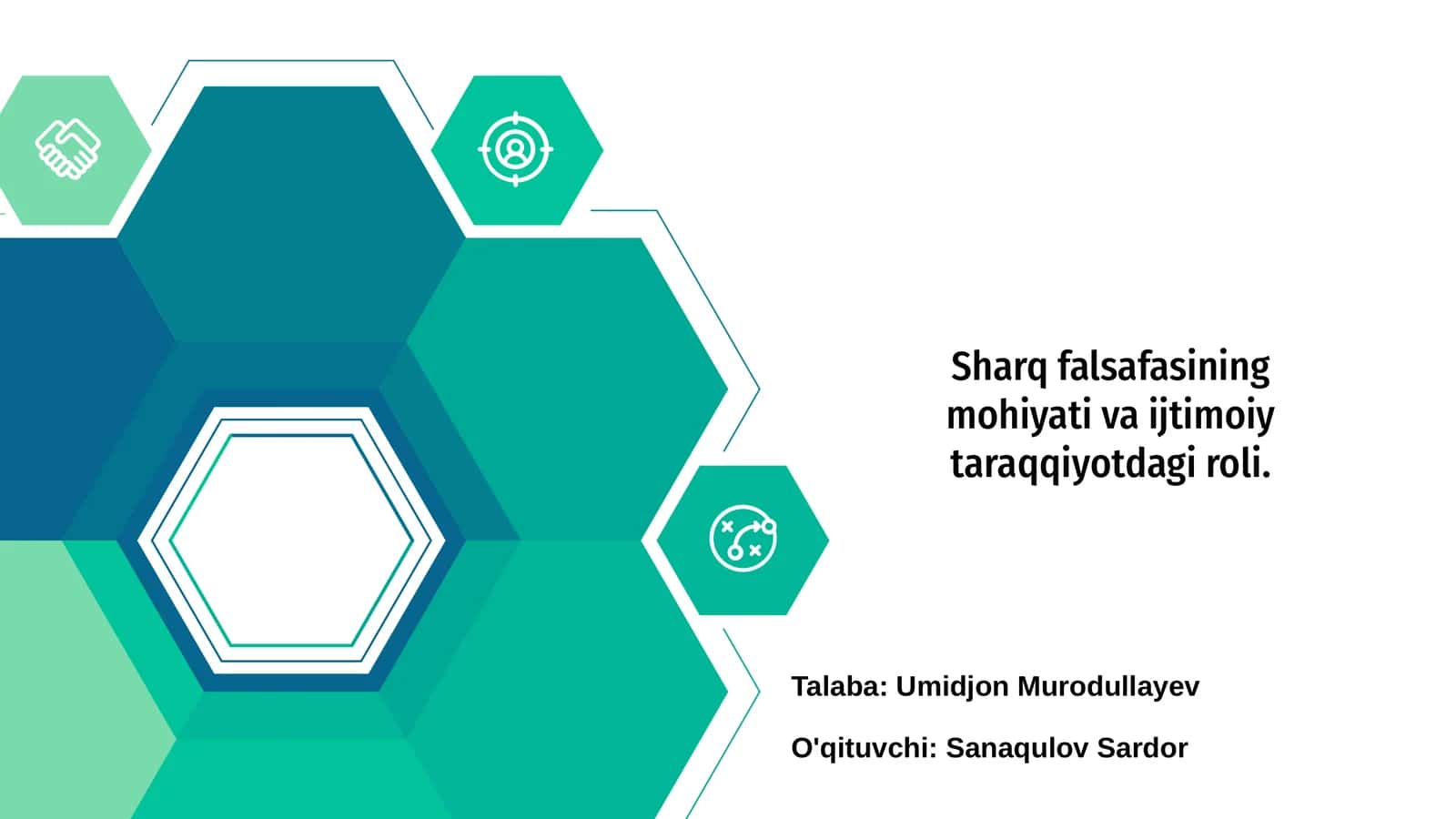Sharq falsafasining mohiyati va ijtimoiy taraqqiyotdagi roli