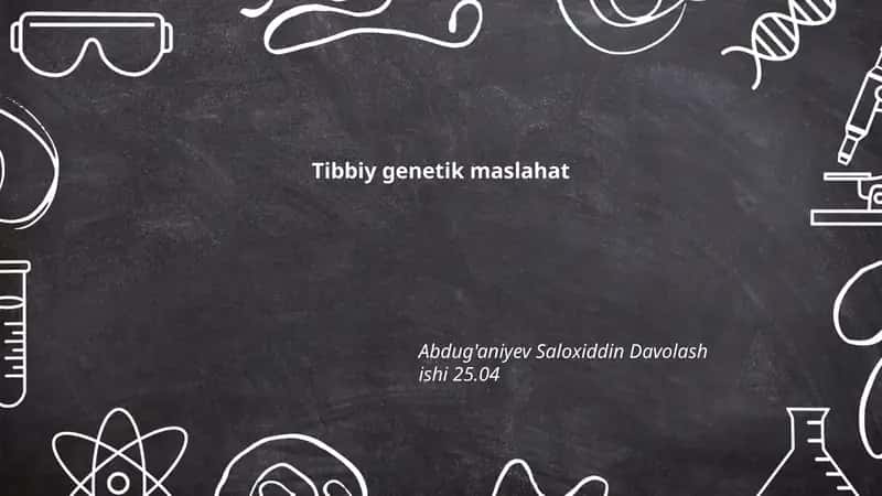 Tibbiy genetik maslahat