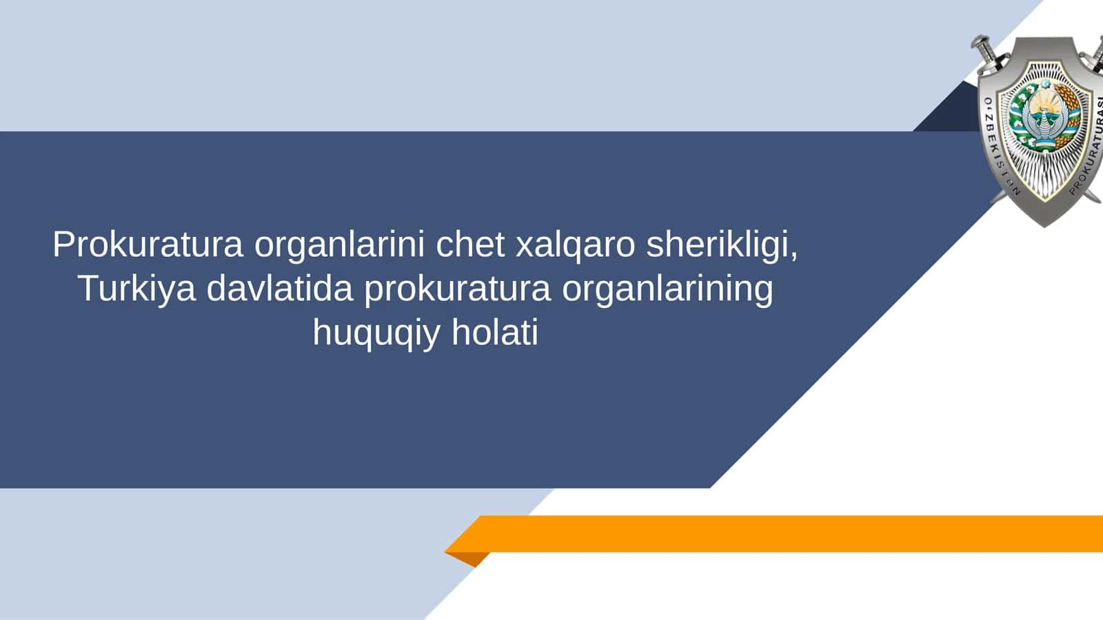 Prokuratura organlarini chet xalqaro sherikligi, Turkiya davlatida prokuratura organlarining huquqiy holati