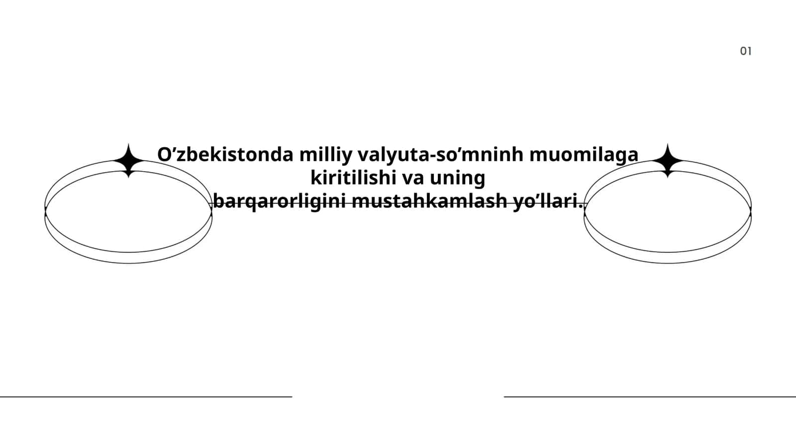 So'mning muomilaga kiritilishi va uning barqarorligini mustahkamlash yo'llari