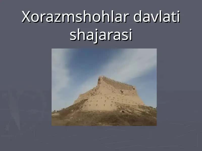 Xorazmshohlar davlati