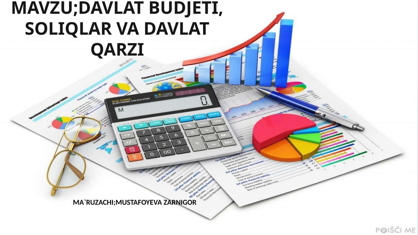 DAVLATBUDJETI, SOLIQLAR VA DAVLAT QARZI