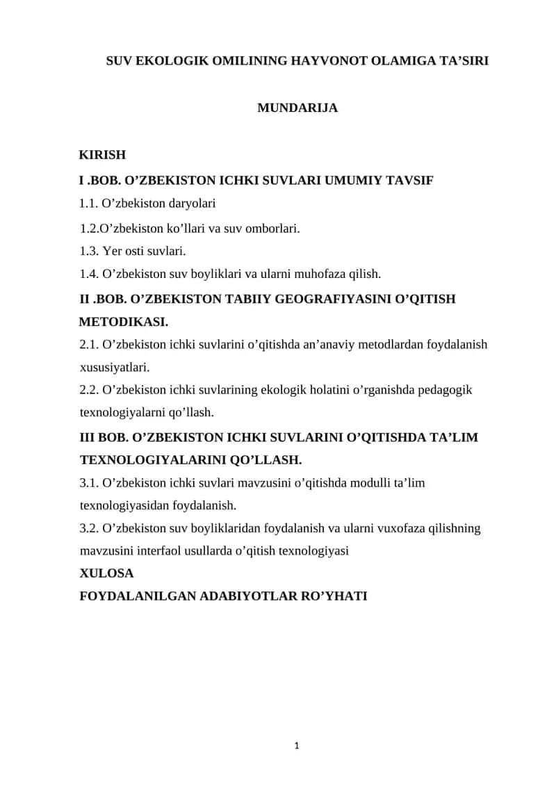 O'zbekiston ichki suvlari