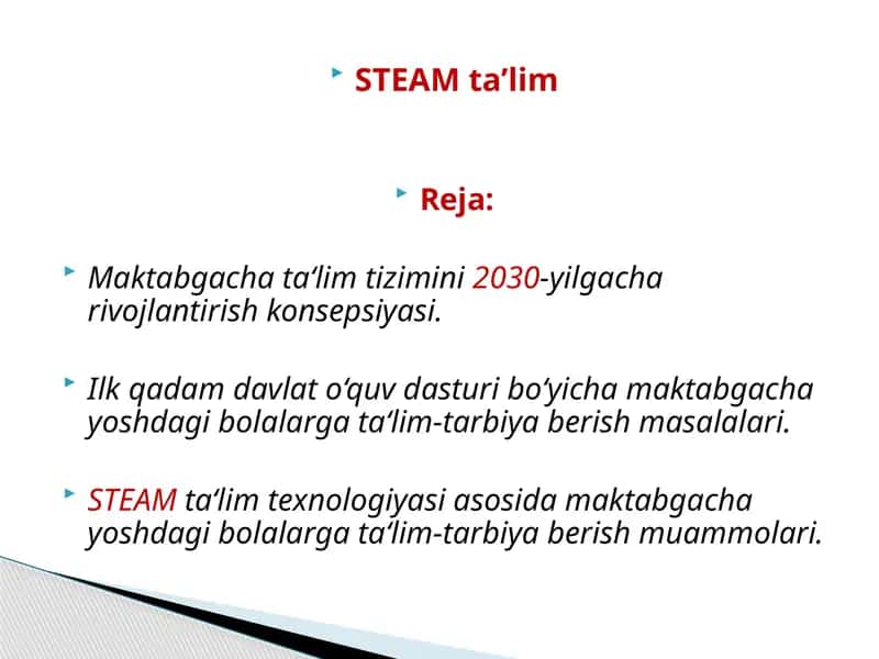 STEAM ta’lim