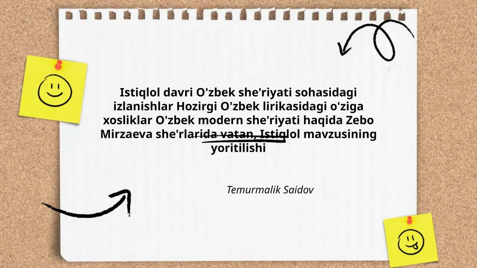 Istiqlol davri O'zbek she'riyati sohasidagi izlanishlar