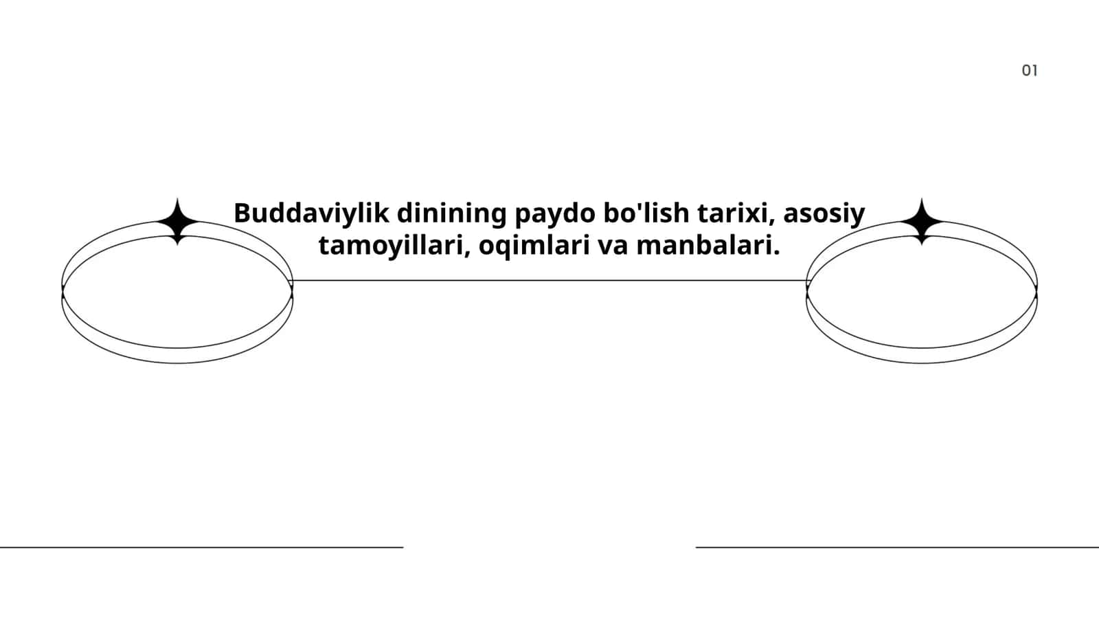 Buddaviylik dinining paydo bo'lish tarixi, asosiy tamoyillari, oqimlari va manbalari