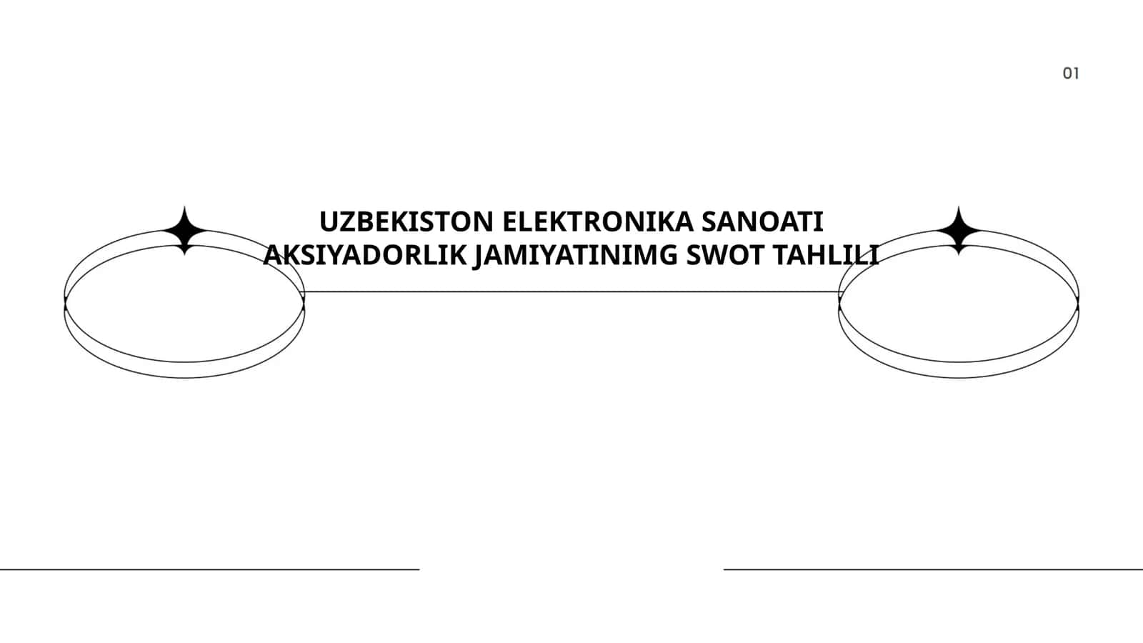 UZBEKISTON ELEKTRONIKA SANOATI AKSIYADORLIK JAMIYATINIMG SWOT TAHLILI