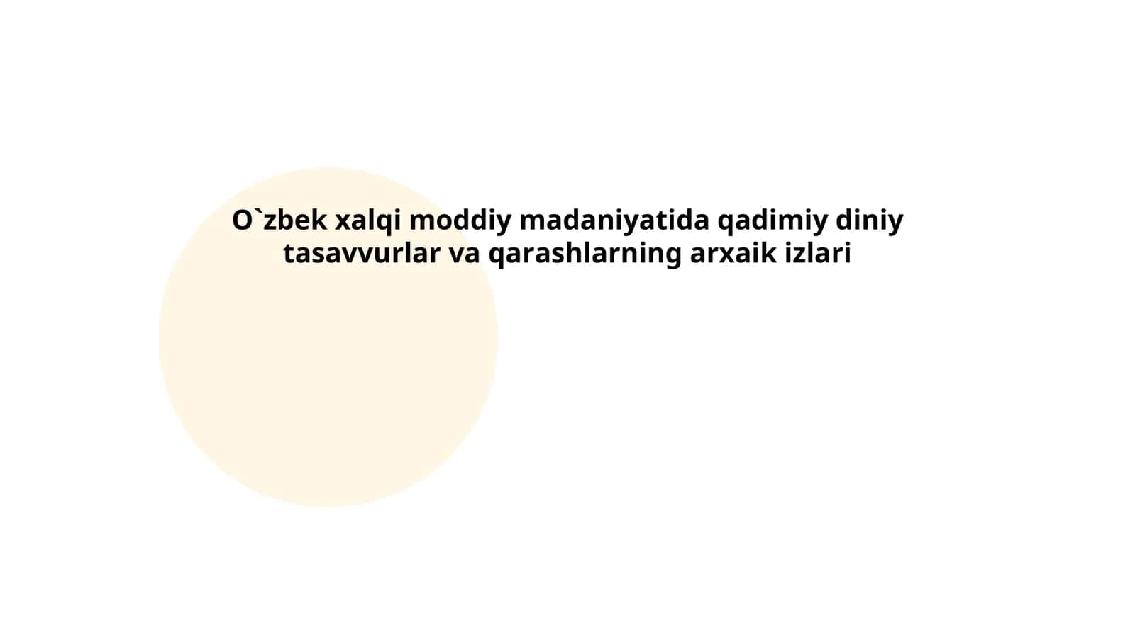 Qadimiy qabrlardagi predmetlar va ularning diniy ma'nolari