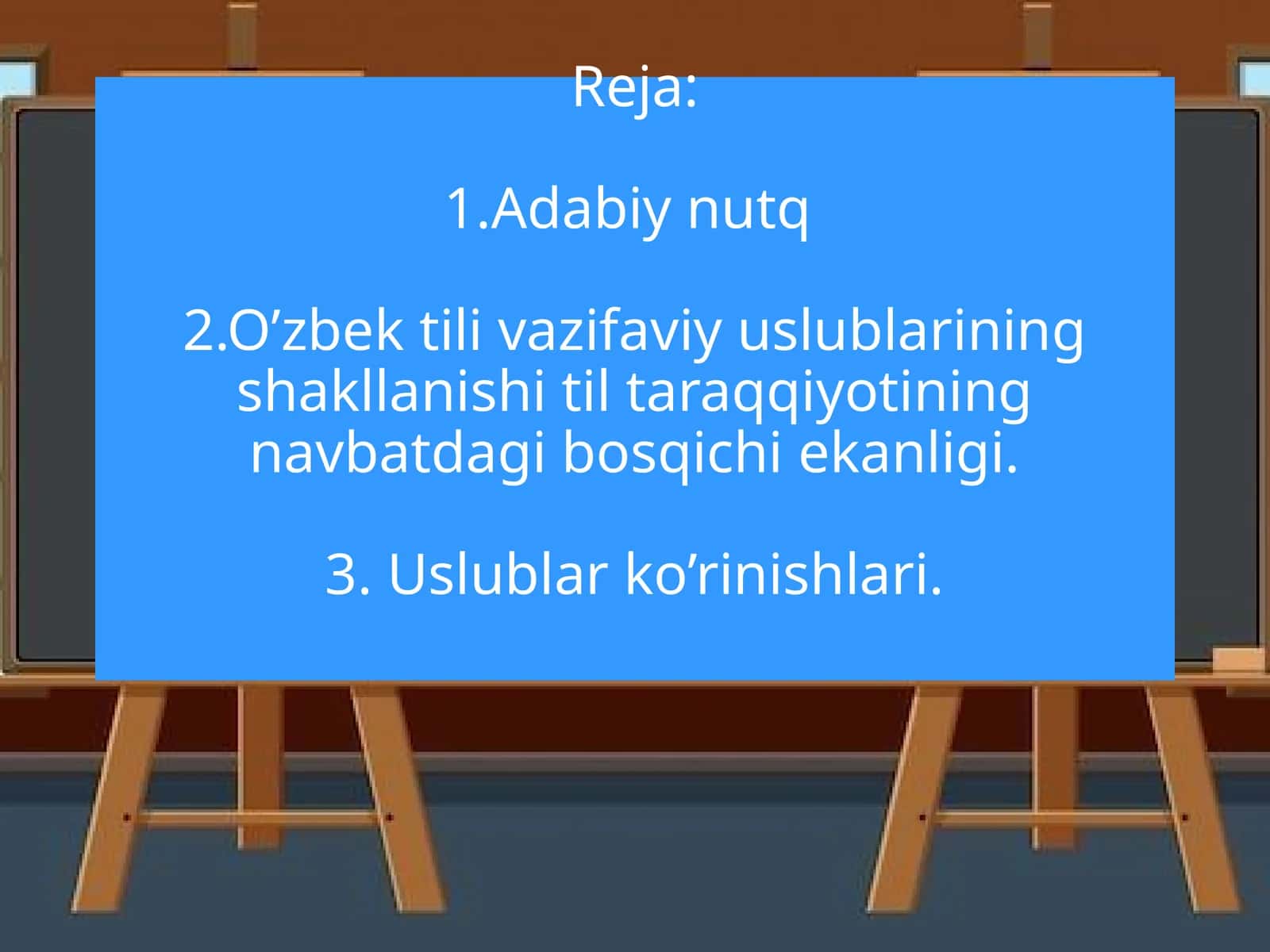 adabiy nutq va uslublari