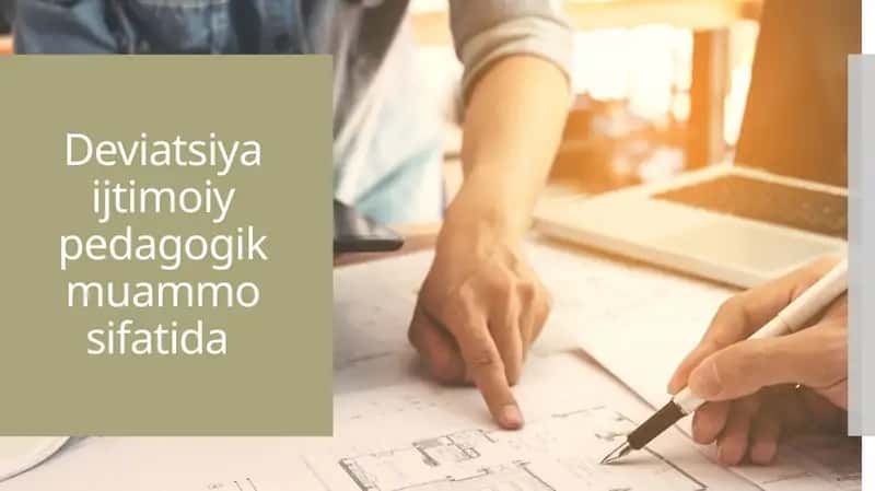 Umumiy pedagogika Deviatsiya ijtimoiy pedagogik muammo sifatida mustaqil ish