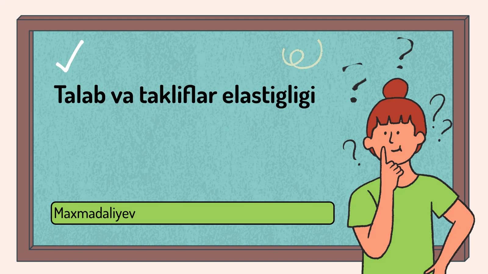 Talab va takliflar elastigligi