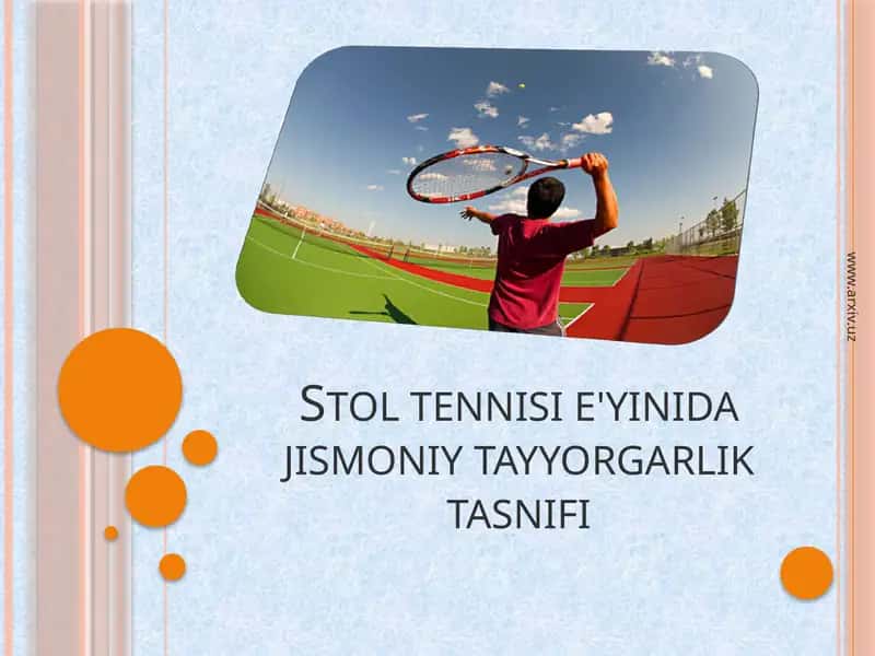 Stoltennisie'yinidajismoniytayyorgarliktasnifi