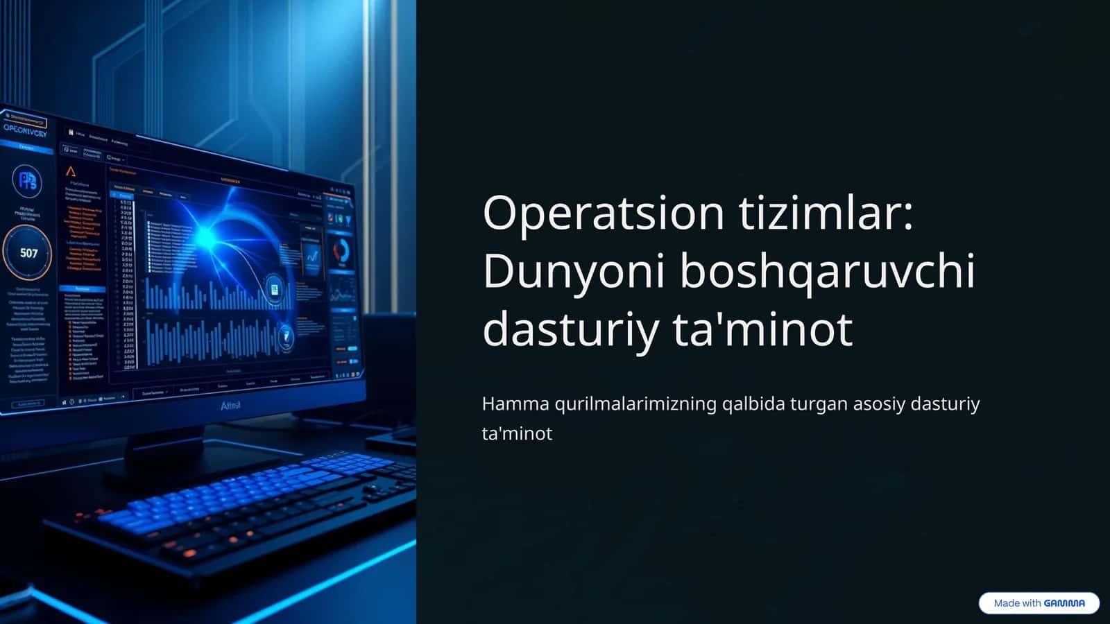 Operatsion tizimlar: Dunyoni boshqaruvchi dasturiy ta'minot