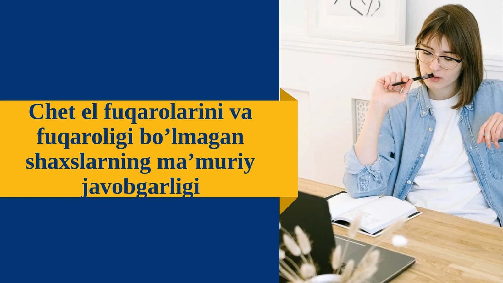Chet el fuqarolarini va fuqaroligi bo’lmagan shaxslarning ma’muriy javobgarligi.