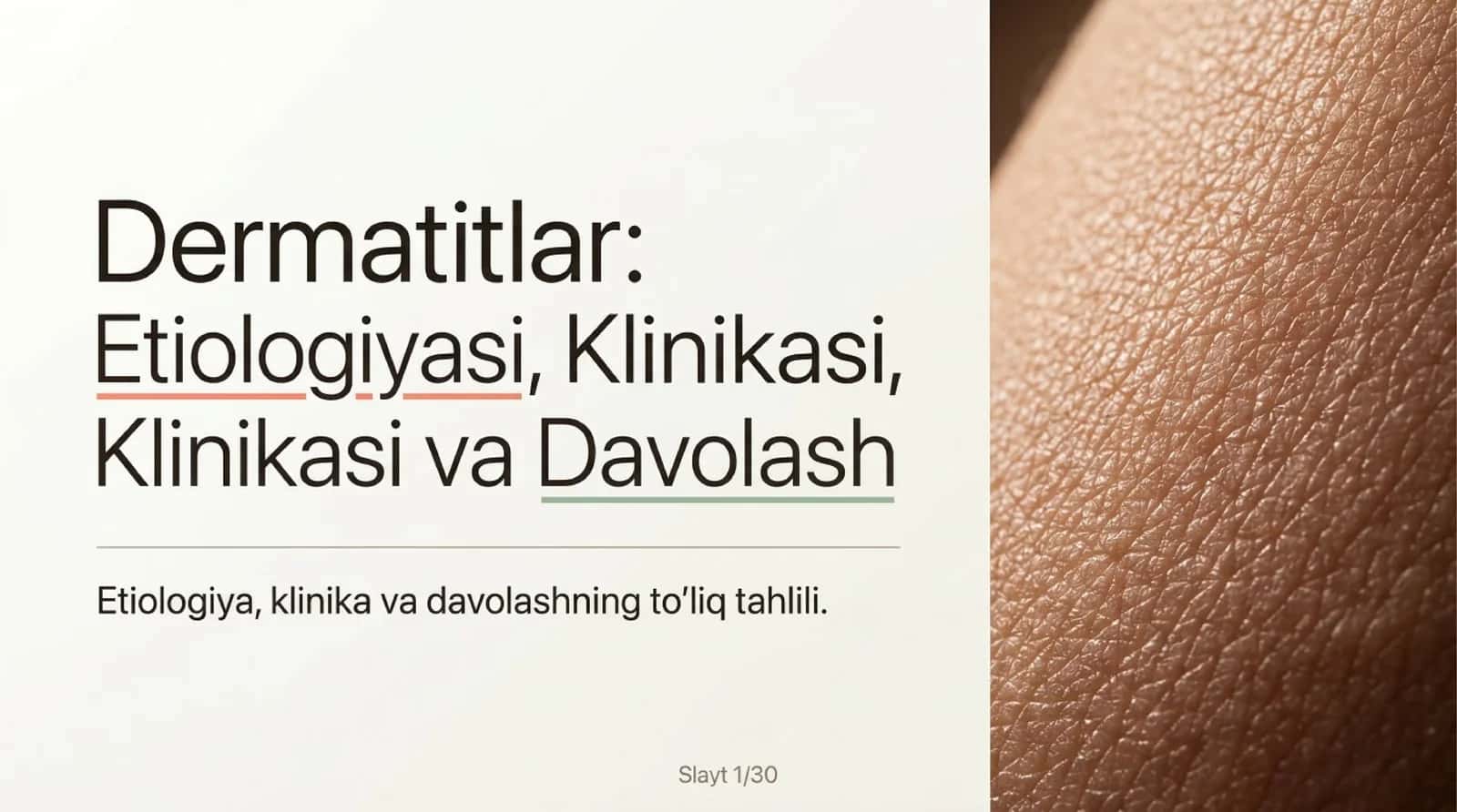 dermatitlar