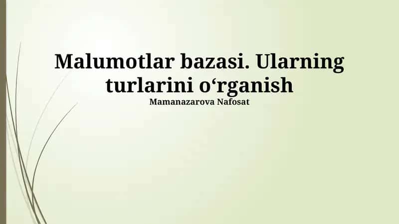 Graf ma'lumotlar bazalari
