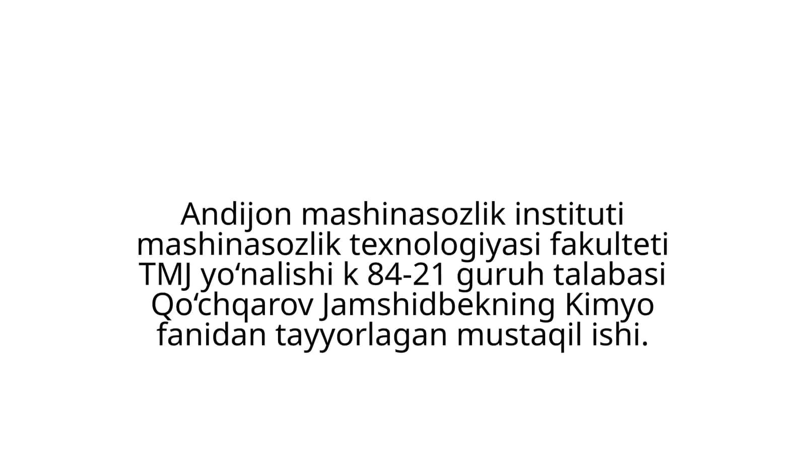 Oksidlanish qaytsrilish reaksiyalari
