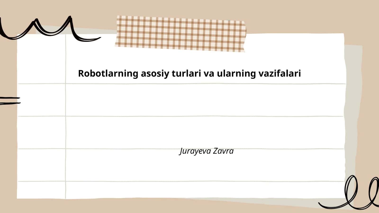 Sanoat robotlari va ularning vazifalari