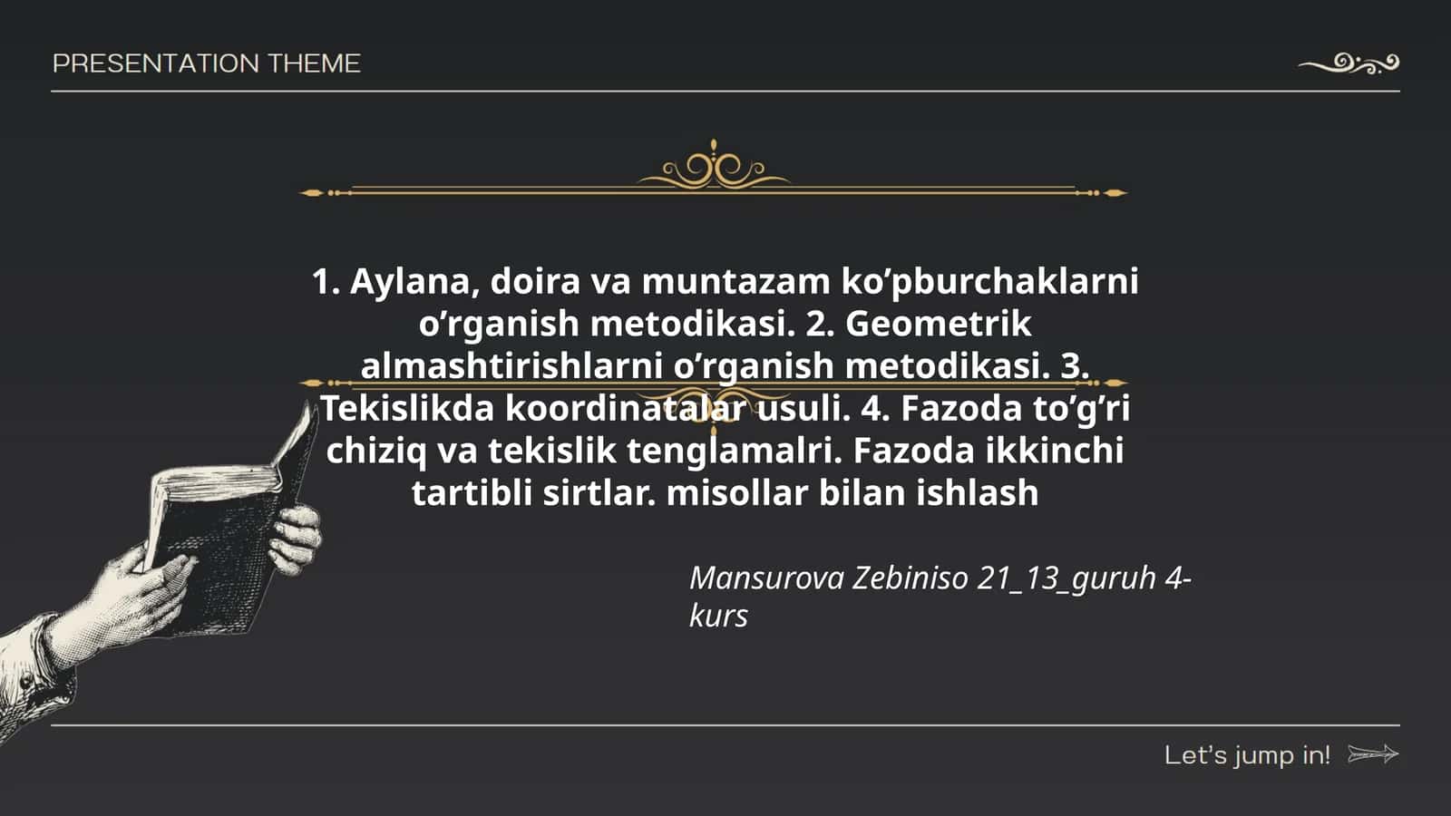 Aylana, doira va muntazam ko’pburchaklarni o’rganish metodikasi