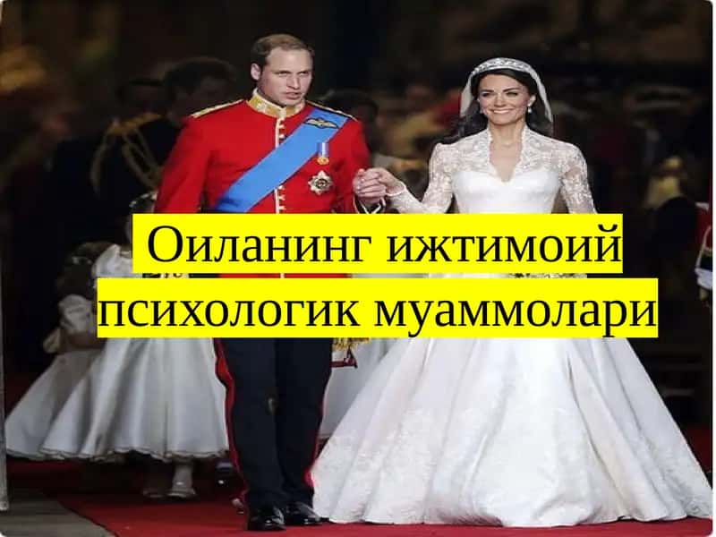 Оиланинг ижтимоий психологик муаммолари