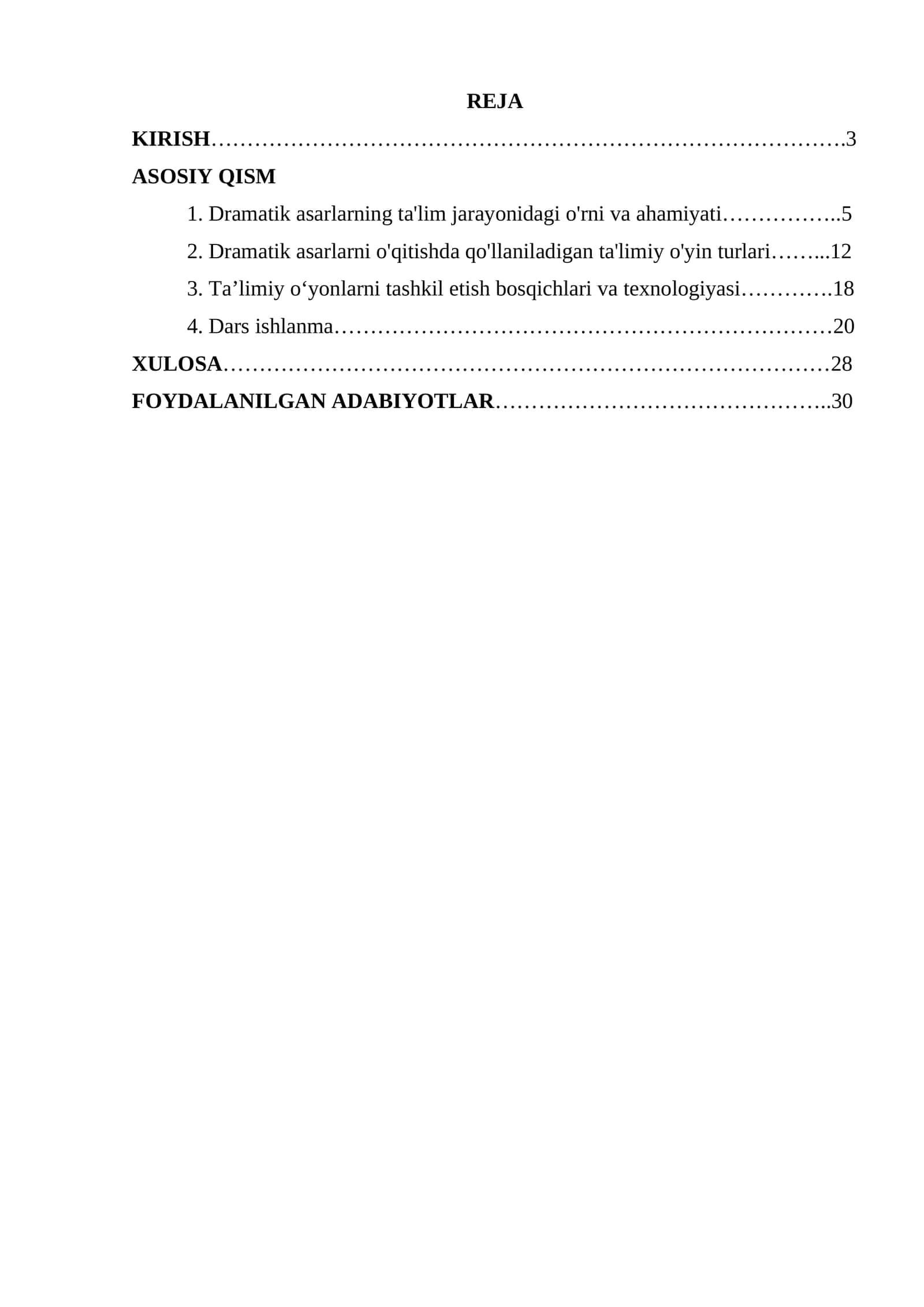 Dramatik asarlar bilan ishlashda ta‘limiy o‘yinlardan foydalanish