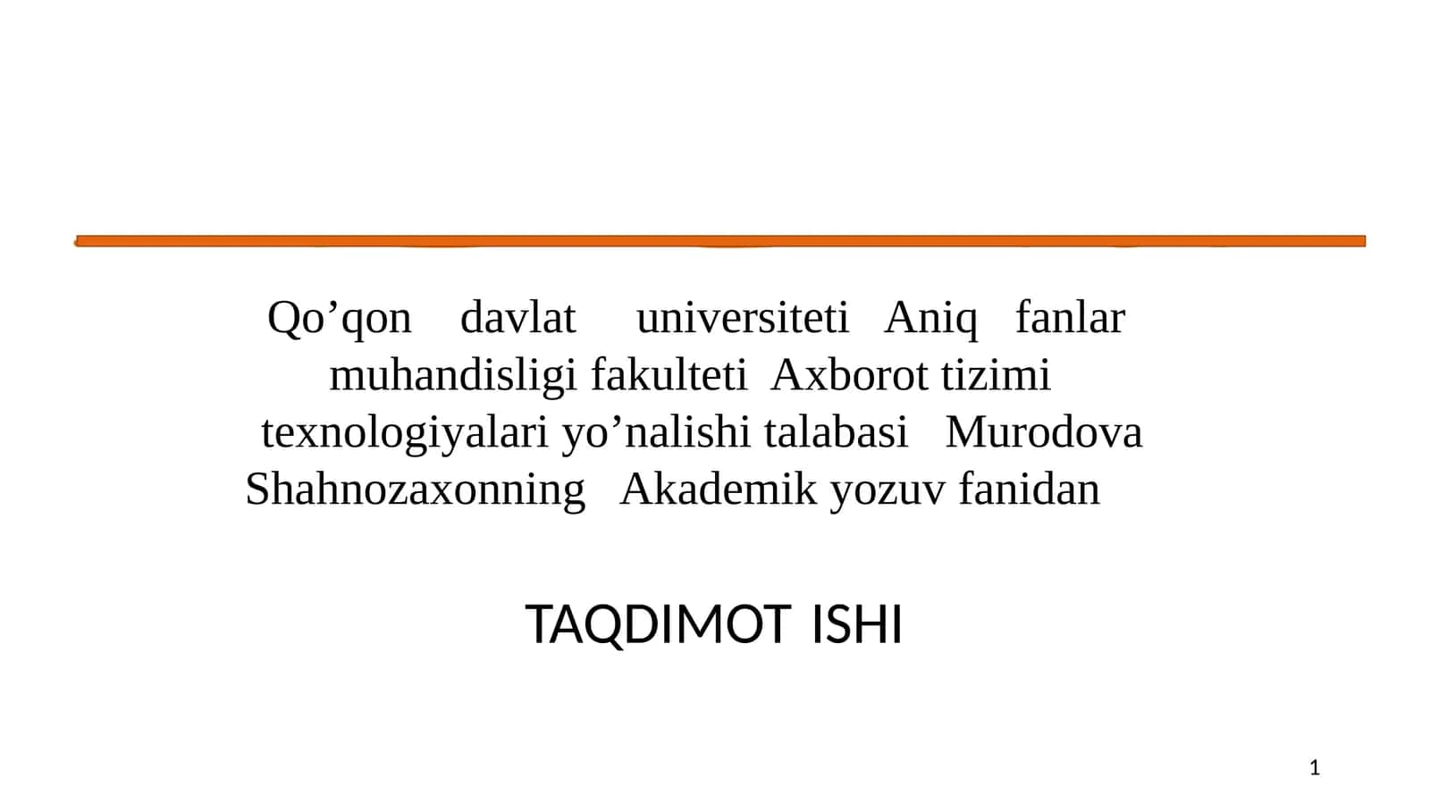 tadqiqot savollarini shakillantirish