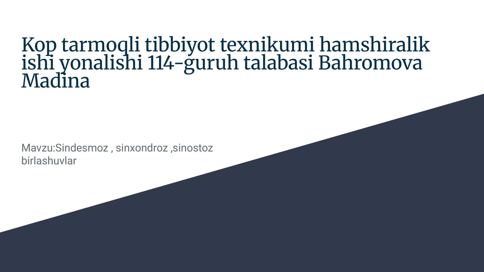 Sindesmoz, sinxondroz,sinostoz birlashuvlar