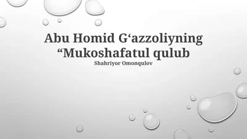 Mukoshafatul qulub