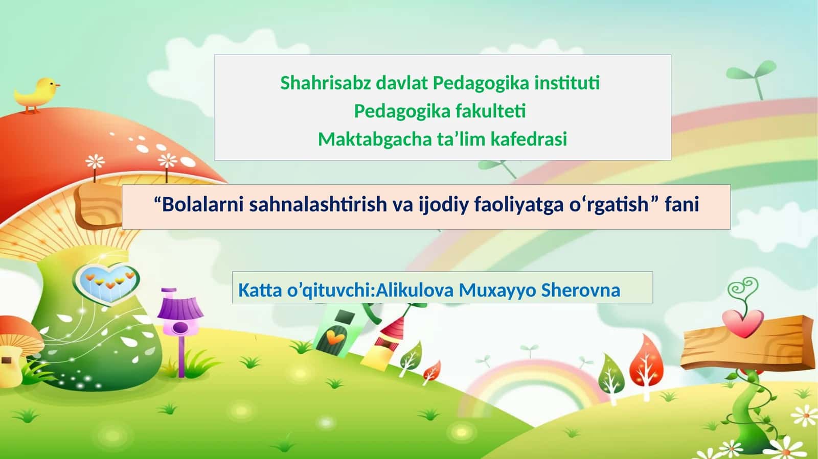 Applikatsiyalar haqida ma'lumot