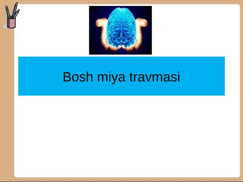 Bosh miyatravmasi