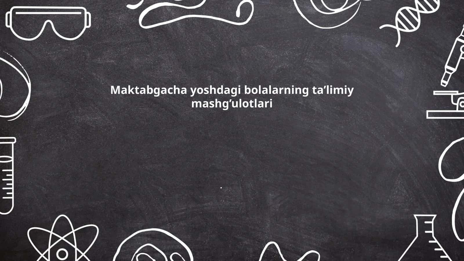 Bolalarning muloqot ko'nikmalarini rivojlantirish