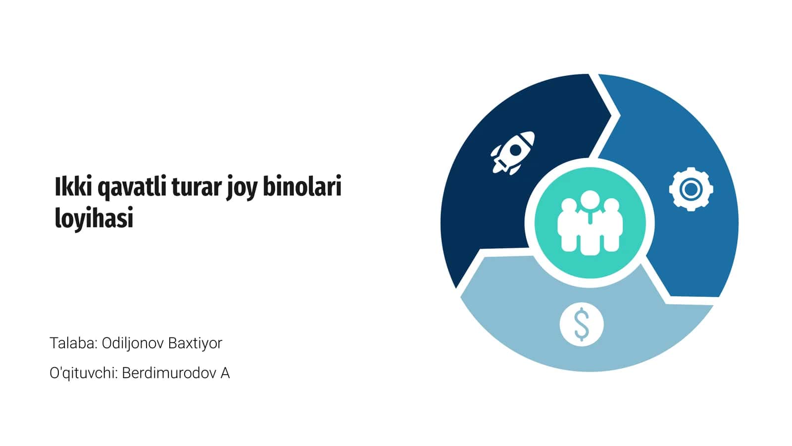 Ikki qavatli turar joy binolari loyihasi