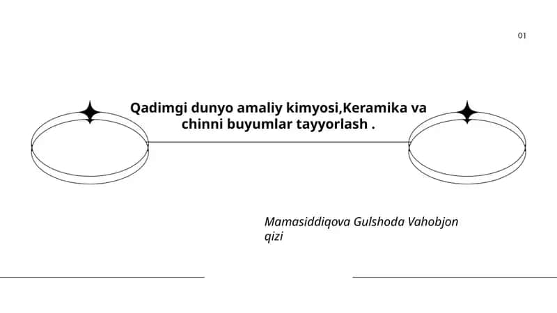 Qadimgi dunyo amaliy kimyosi,Keramika va chinni buyumlar tayyorlash