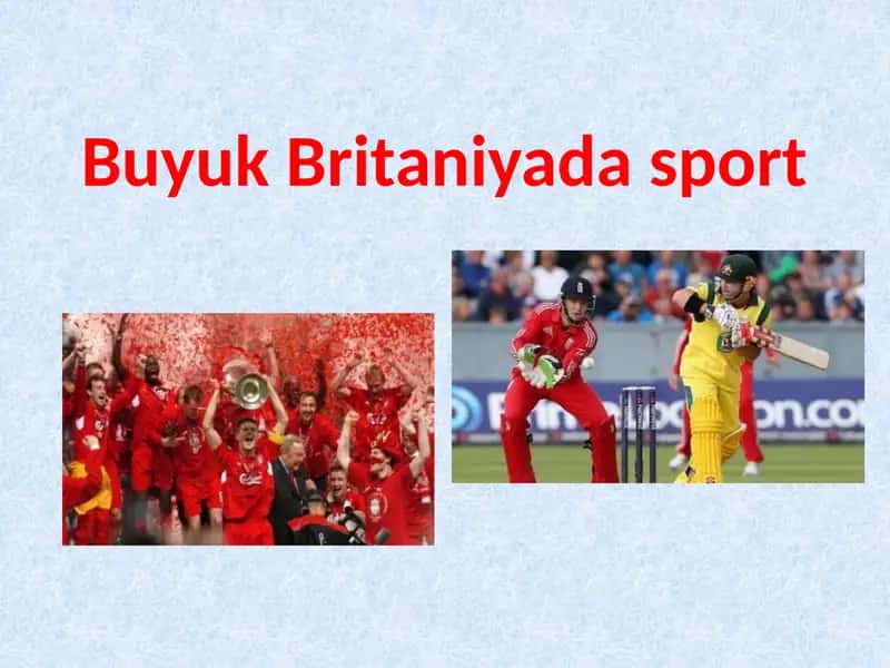 Buyuk Britaniyada sport