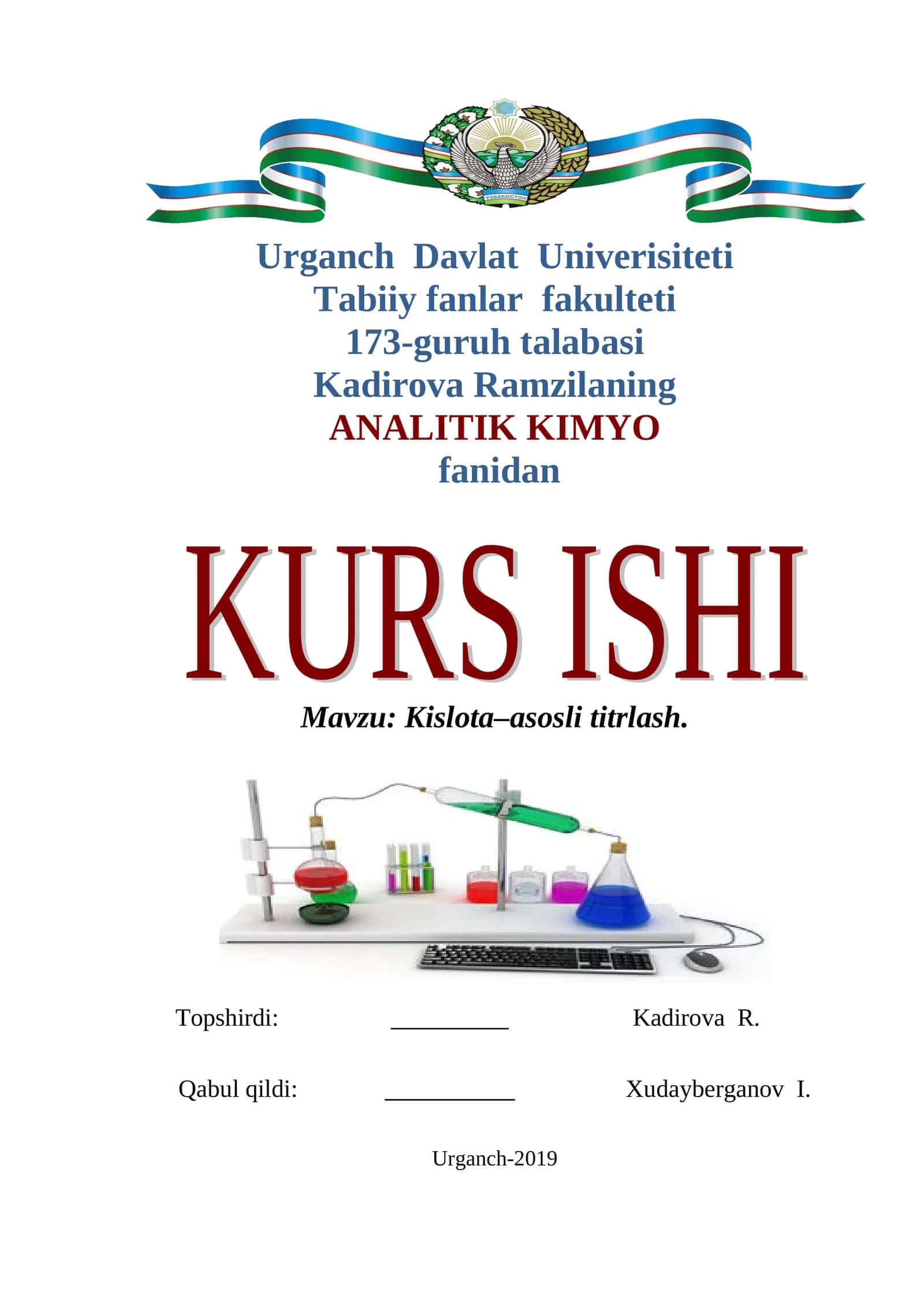 Kisota-asosli titrlash