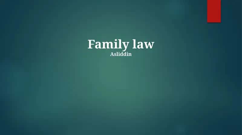 Family Law