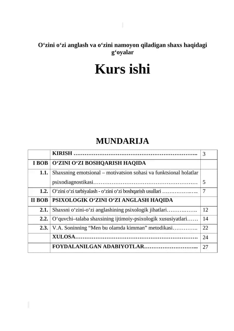 Shaxsiyat psixologiyasi