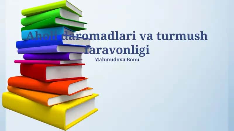 Turmush sifatini baholash